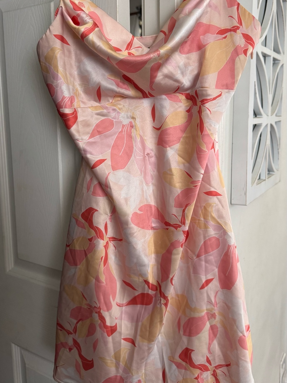Floral mini dress